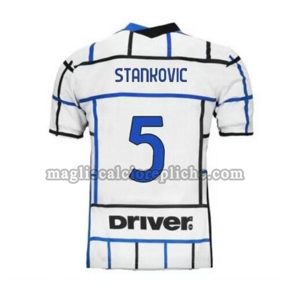 seconda maglie calcio inter 2020-2021 stankovic 5