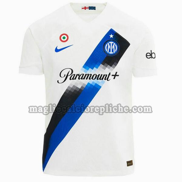 seconda maglie calcio inter 2023 2024 bianco