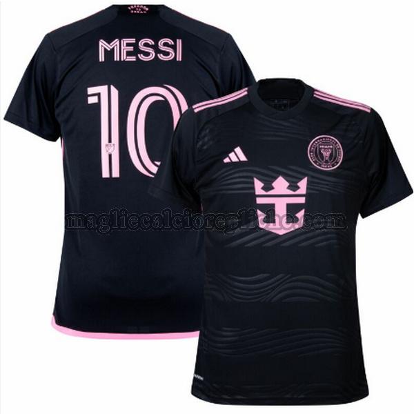 seconda maglie calcio inter miami cf 2024 2025 messi 10 nero