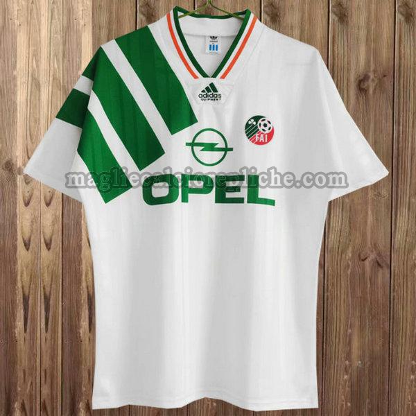 seconda maglie calcio irlanda 1993-1994 bianco