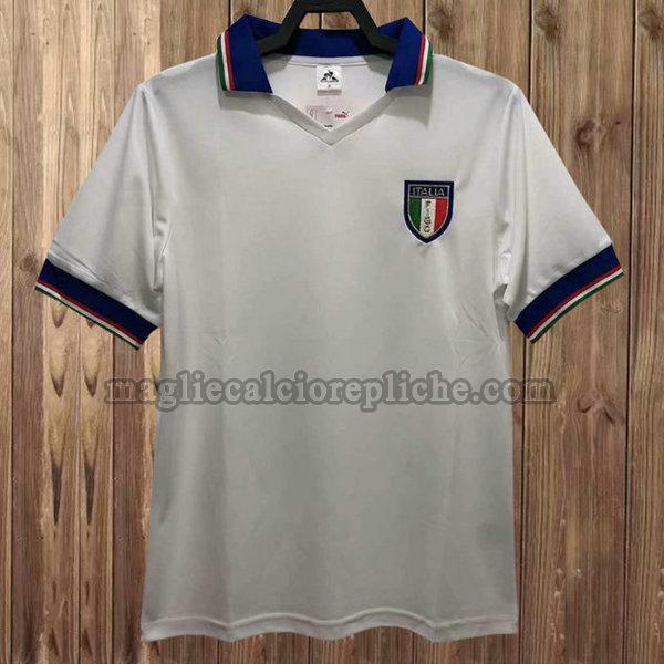 seconda maglie calcio italia 1982 bianco