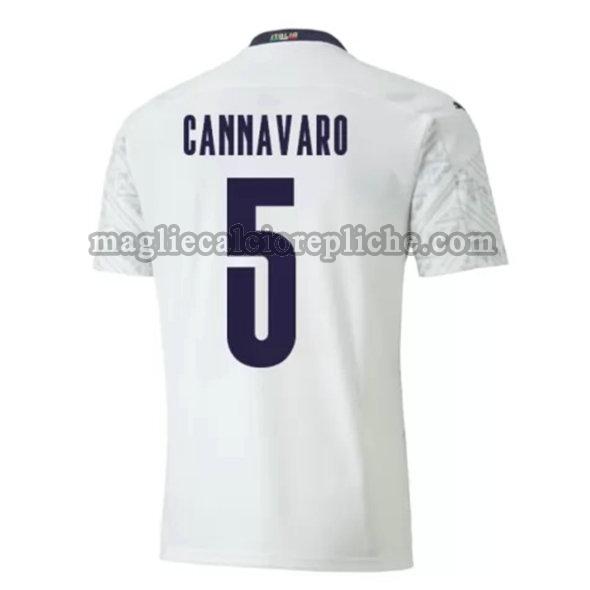 seconda maglie calcio italia 2020 cannavaro 5