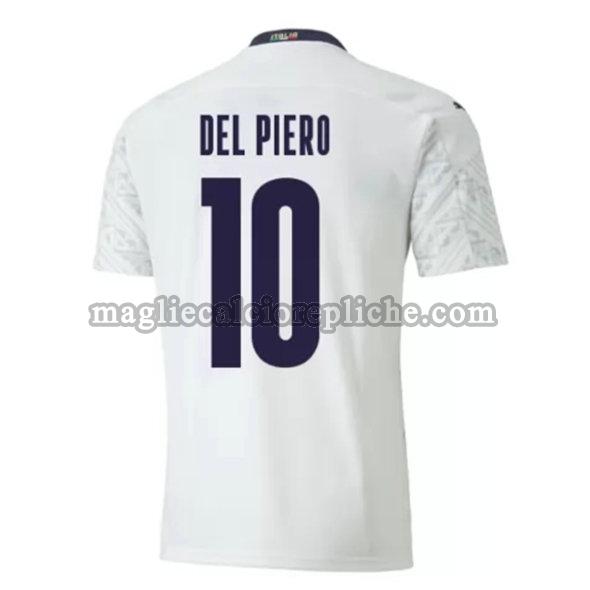 seconda maglie calcio italia 2020 del-piero 10