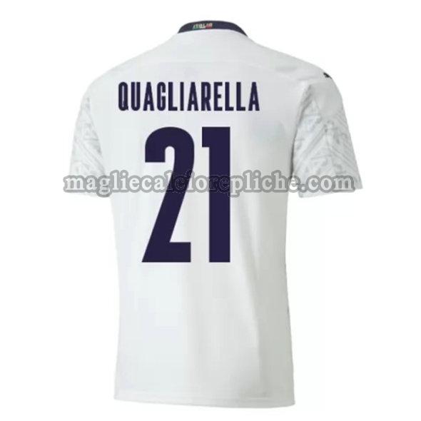 seconda maglie calcio italia 2020 quagliarella 21