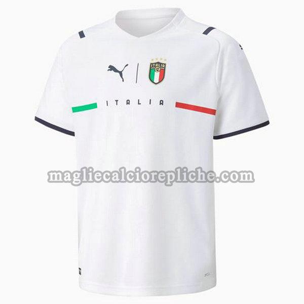 seconda maglie calcio italia 2021 2022 bianco