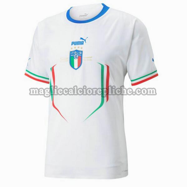 seconda maglie calcio italia 2022 2023 bianco
