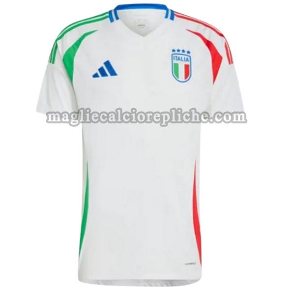seconda maglie calcio italia 2024 bianco