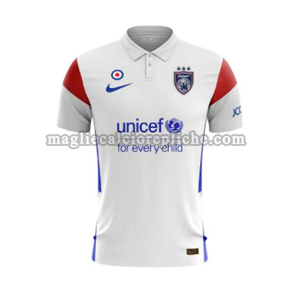 seconda maglie calcio johor darul takzim 2021 2022 thailandia bianco