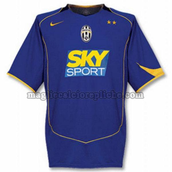 seconda maglie calcio juventus 2004-2005 blu