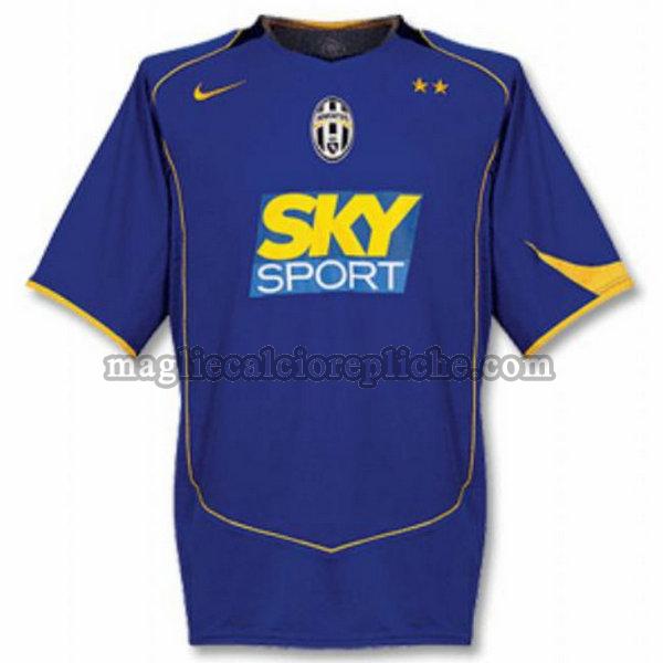 seconda maglie calcio juventus 2004-2005 blu