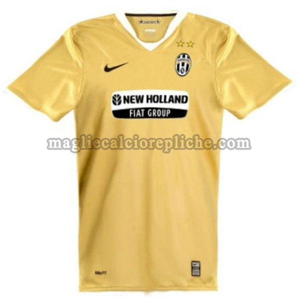 seconda maglie calcio juventus 2008-2009 giallo