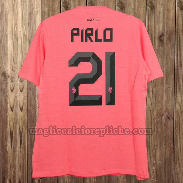 seconda maglie calcio juventus 2011-2012 pirlo 21 rosa