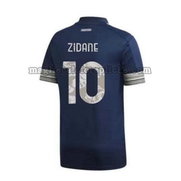 seconda maglie calcio juventus 2020-2021 zidane 10
