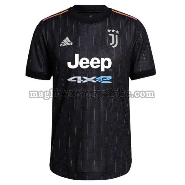 seconda maglie calcio juventus 2021 2022 thailandia nero