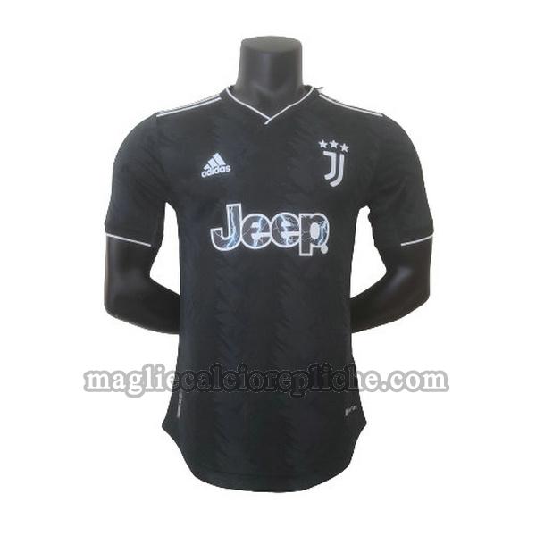 seconda maglie calcio juventus 2022 2023 player nero