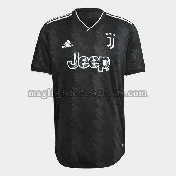 seconda maglie calcio juventus 2022 2023 thailandia nero