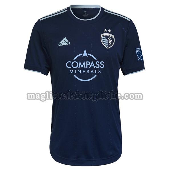 seconda maglie calcio kansas city wizards 2022 2023 thailandia blu