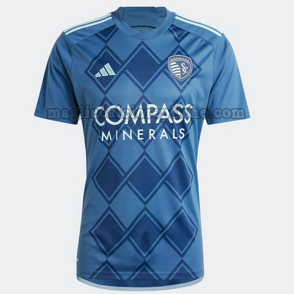 seconda maglie calcio kansas city wizards 2024 2025 thailandia blu