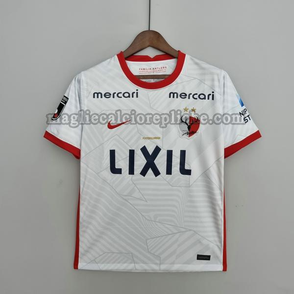 seconda maglie calcio kashima antlers 2022 2023 thailandia bianco