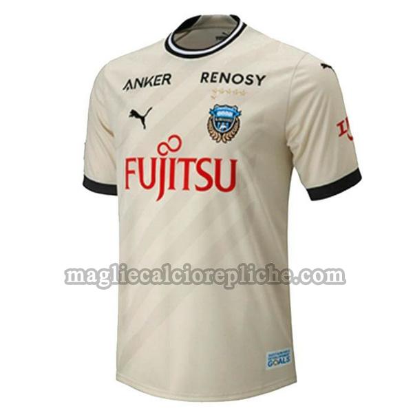 seconda maglie calcio kawasaki frontale 2023 2024 thailandia bianco