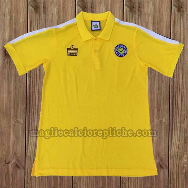 seconda maglie calcio leeds united 1977-1978 giallo