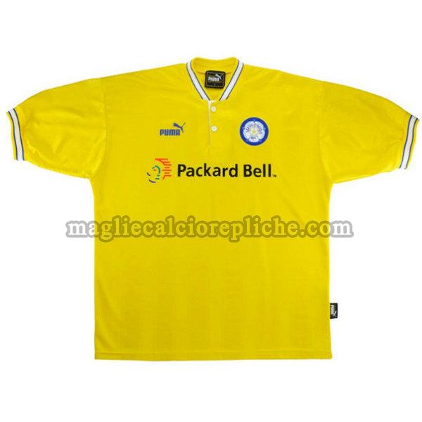 seconda maglie calcio leeds united 1996-1999 giallo