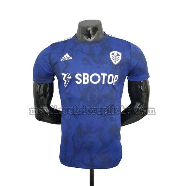 seconda maglie calcio leeds united 2021 2022 player blu