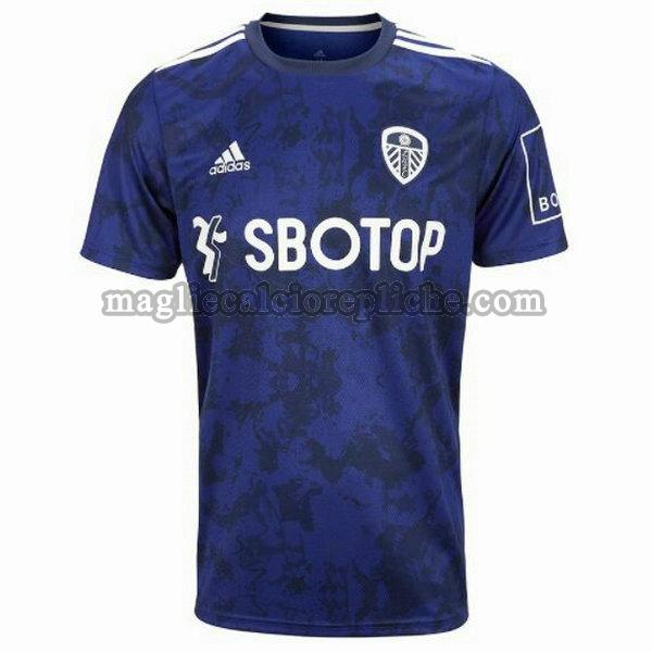 seconda maglie calcio leeds united 2021 2022 thailandia blu