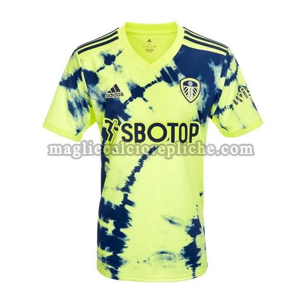 seconda maglie calcio leeds united 2022 2023 giallo