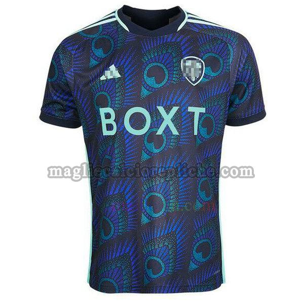 seconda maglie calcio leeds united 2023 2024 thailandia blu