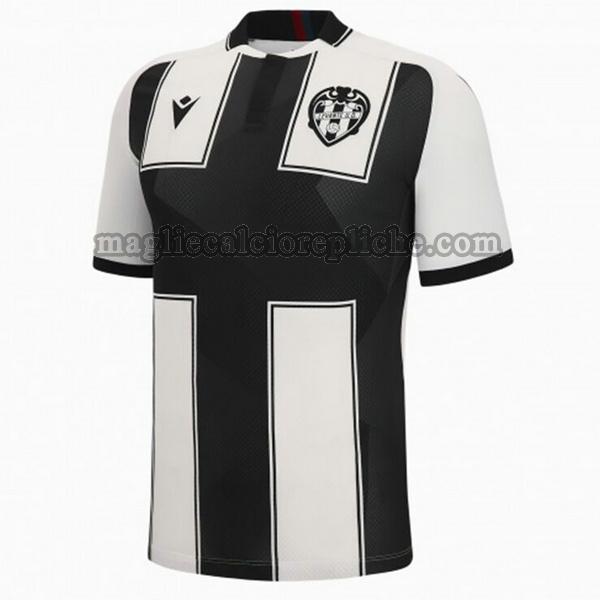 seconda maglie calcio levante 2022 2023 thailandia bianco nero