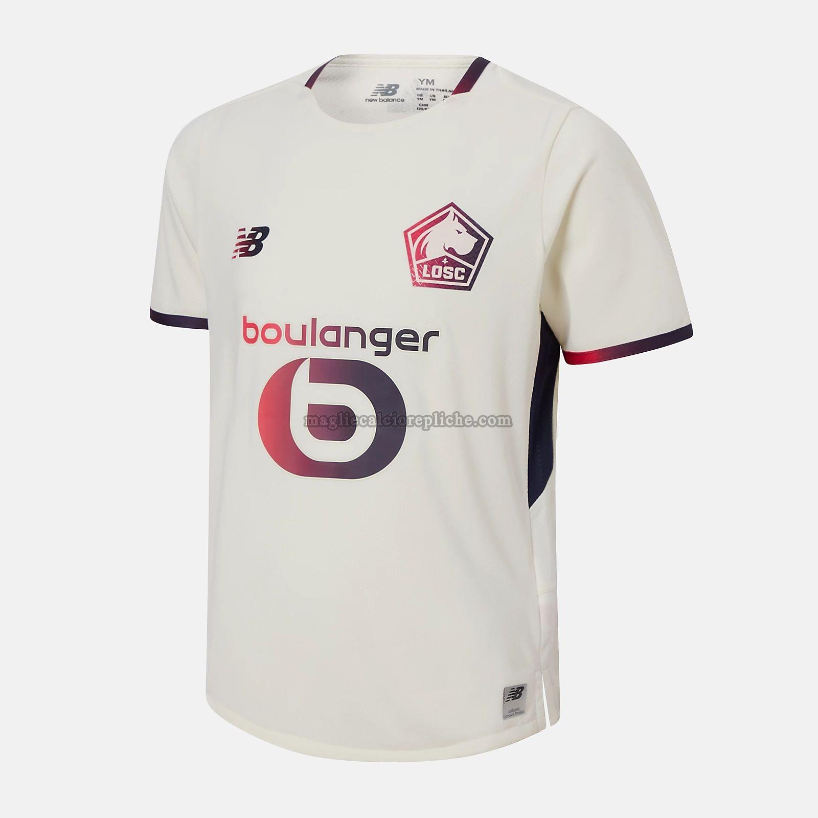 seconda maglie calcio lille 2025 2026 thailandia bianco