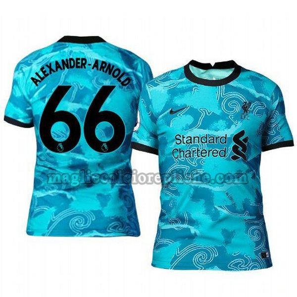 seconda maglie calcio liverpool 2020-2021 alexander-arnold 66