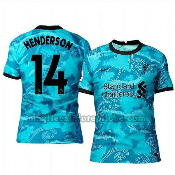 seconda maglie calcio liverpool 2020-2021 jordan henderson 14