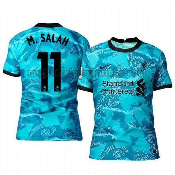 seconda maglie calcio liverpool 2020-2021 mohamed salah 11