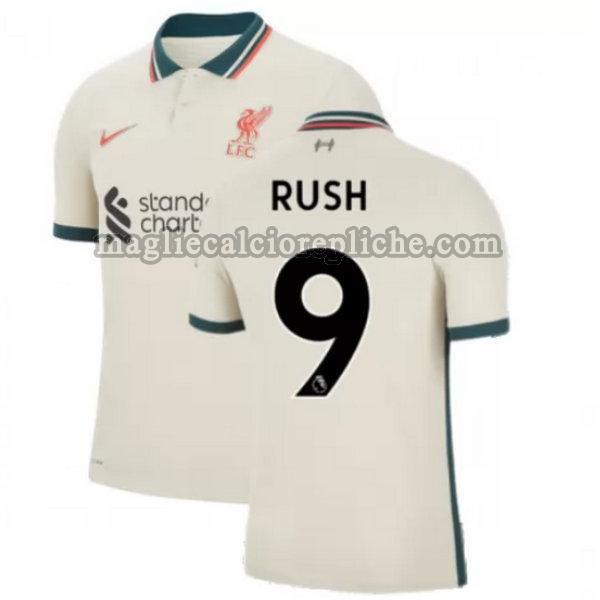 seconda maglie calcio liverpool 2021 2022 rush 9 giallo