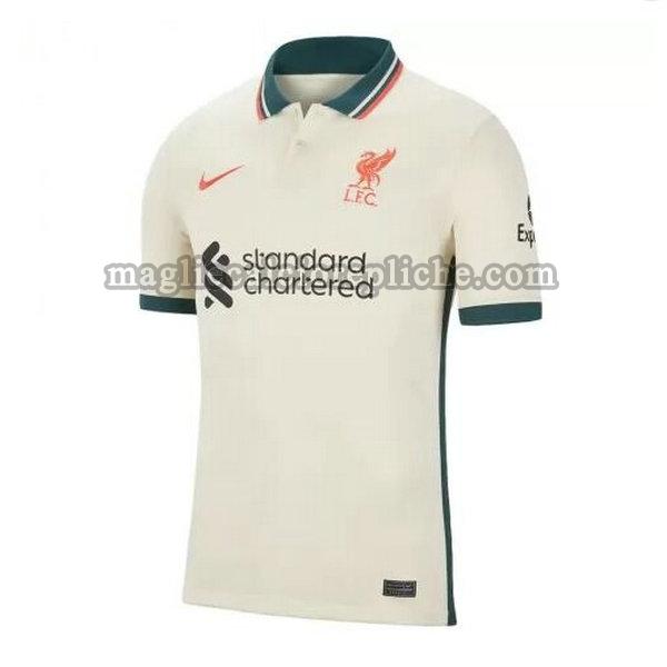 seconda maglie calcio liverpool 2021 2022 thailandia giallo