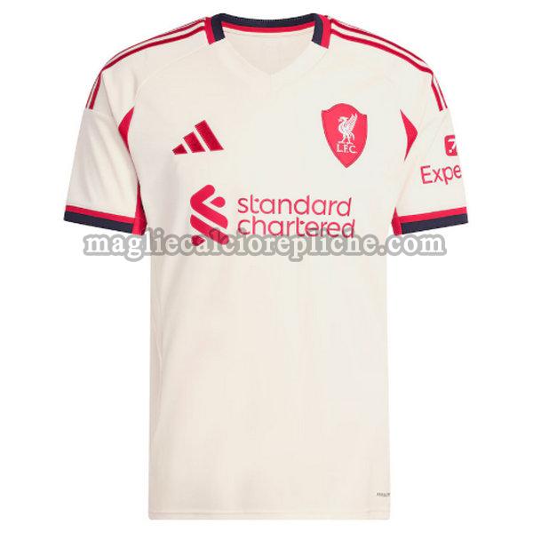 seconda maglie calcio liverpool 2025 2026 bianco