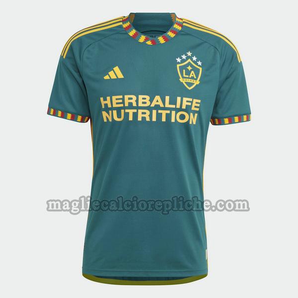 seconda maglie calcio los angeles galaxy 2023 2024 thailandia verde