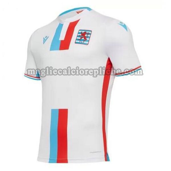 seconda maglie calcio lussemburgo 2021 2022 thailandia bianco