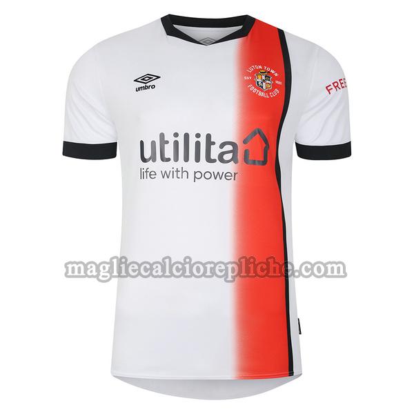 seconda maglie calcio luton town 2023 2024 thailandia bianco