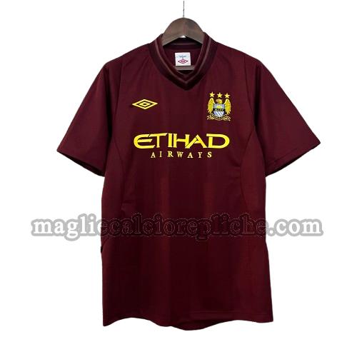 seconda maglie calcio manchester city 2013 2014 rosso