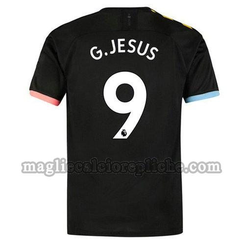 seconda maglie calcio manchester city 2019-2020 g.jesus 9