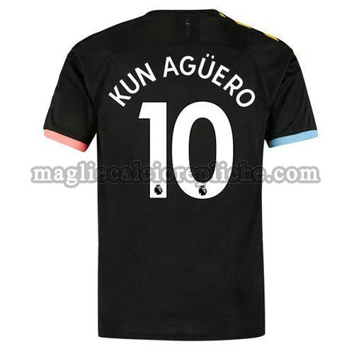 seconda maglie calcio manchester city 2019-2020 kun aguero 10