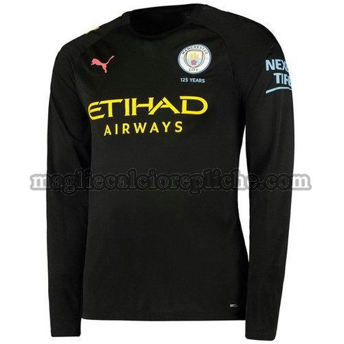 seconda maglie calcio manchester city 2019-2020 manica lunga