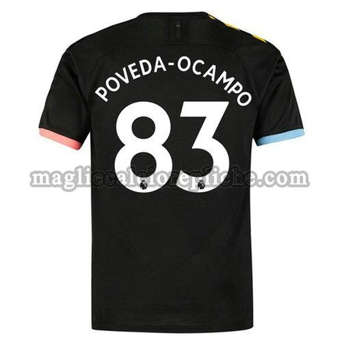 seconda maglie calcio manchester city 2019-2020 poveda ocampo 83