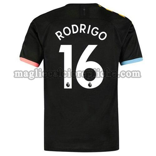 seconda maglie calcio manchester city 2019-2020 rodrigo 16