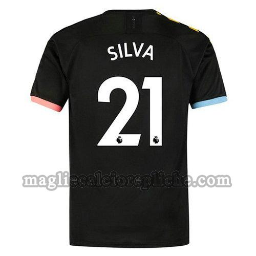 seconda maglie calcio manchester city 2019-2020 silva 21