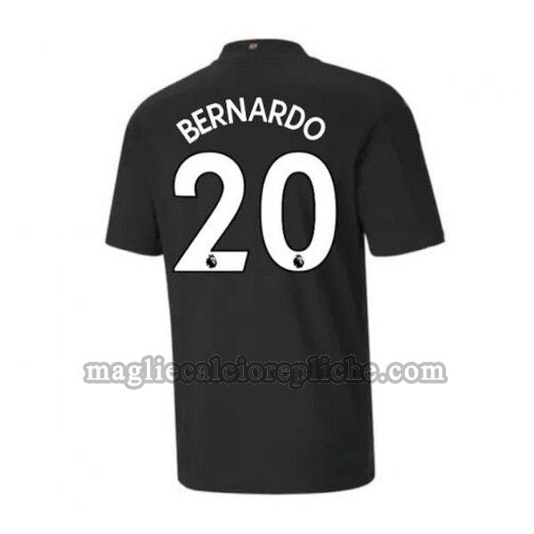 seconda maglie calcio manchester city 2020-2021 bernardo 20