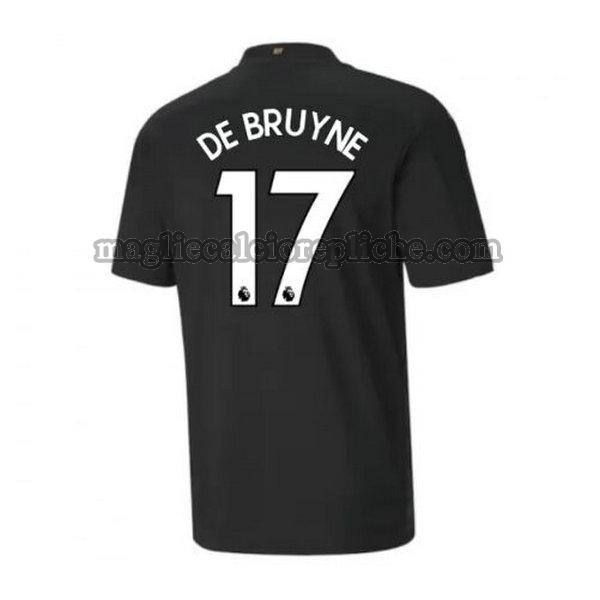 seconda maglie calcio manchester city 2020-2021 de bruyne 17